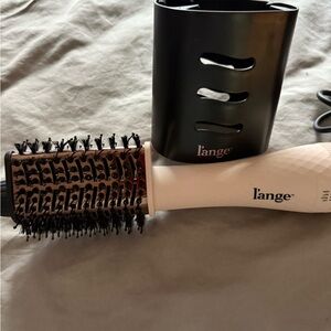 Lange Black and White Hair Tool